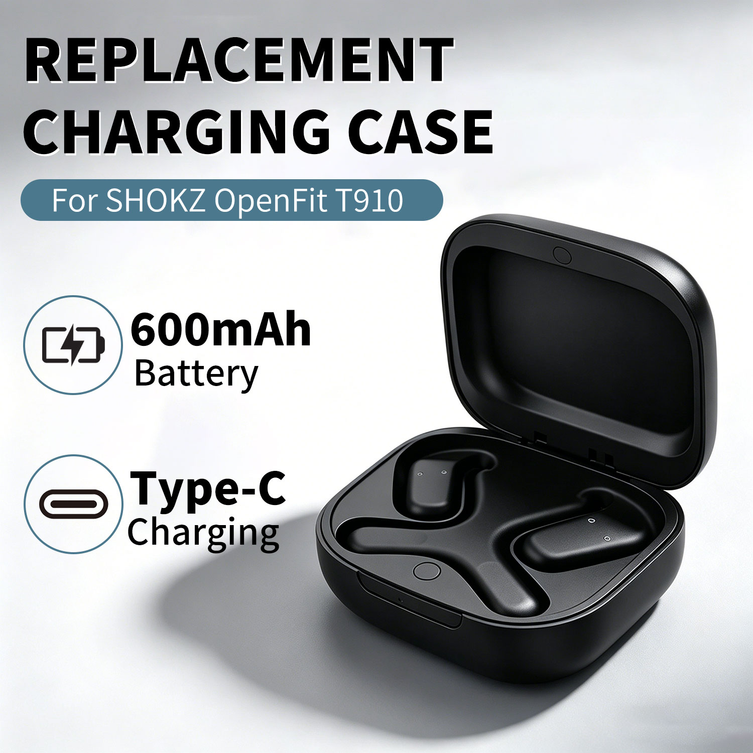 Battery Case Storage - Custodia di ricarica sostitutiva per auricolari