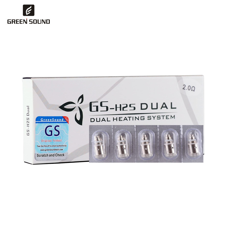 5 pz/pacco Genuine GS H2S Dual - Vaping Area recensione e prezzo