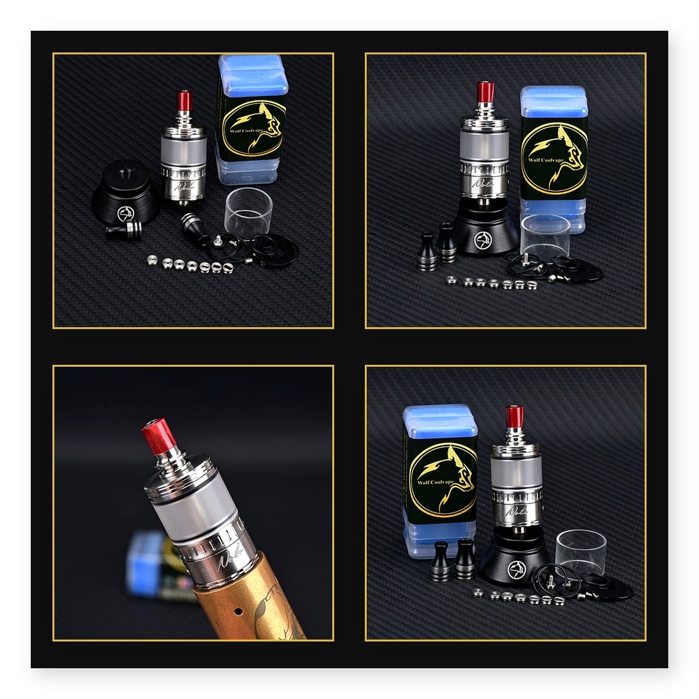Wolfcoolvape NOLA RTA 3.2ml At - Vaping Air recensione e prezzo