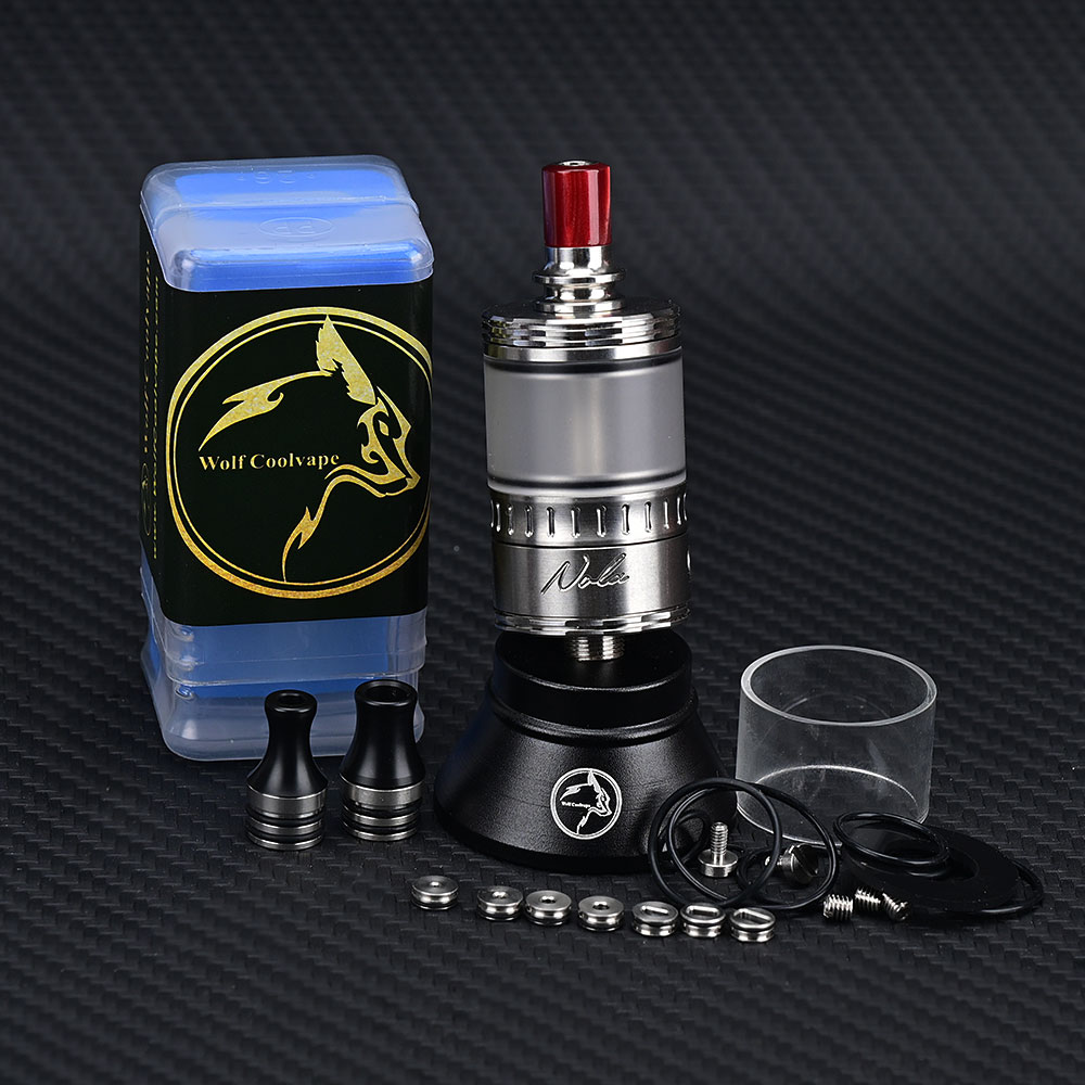 Wolfcoolvape NOLA RTA 3.2ml At - Vaping Air recensione e prezzo